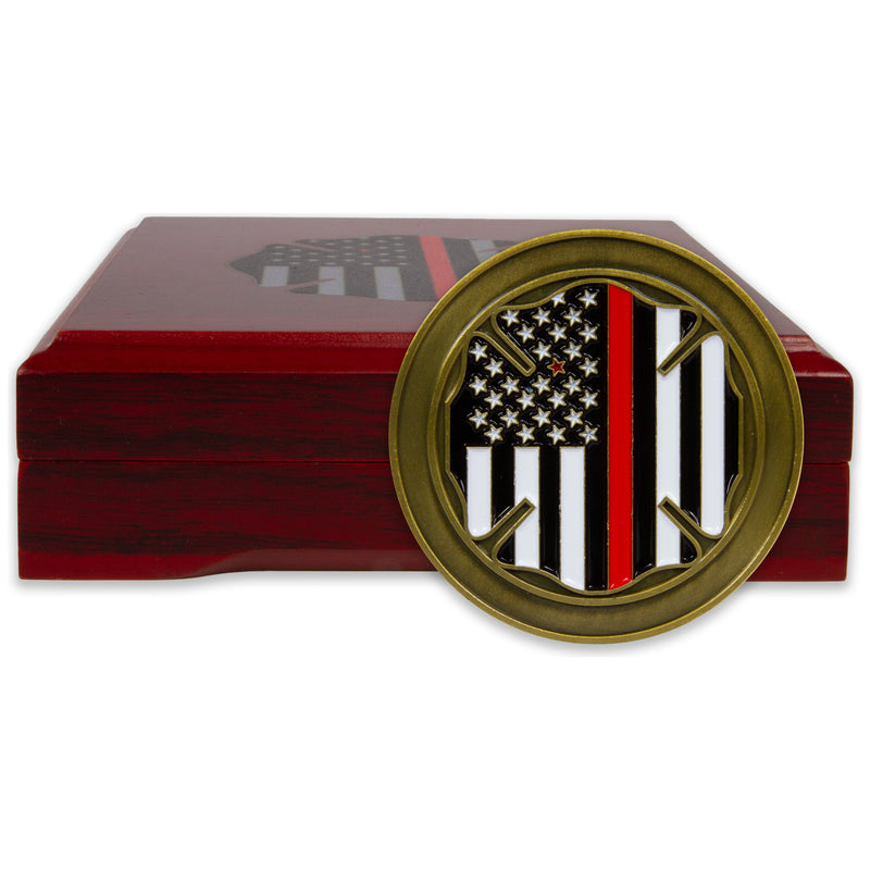 Thin Red Line™ Challenge Coin