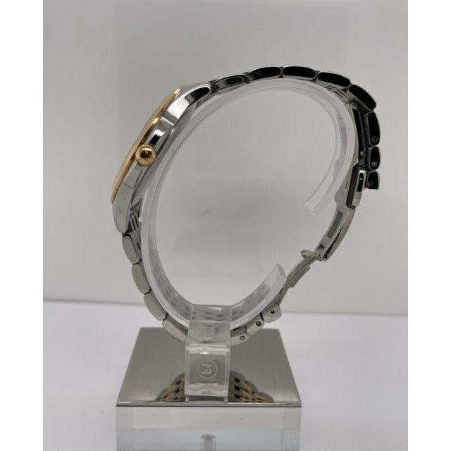 Bulova Ladies Classics Diamond White Mother of Pearl Dial Two Tone Bracelet Watch 98P162