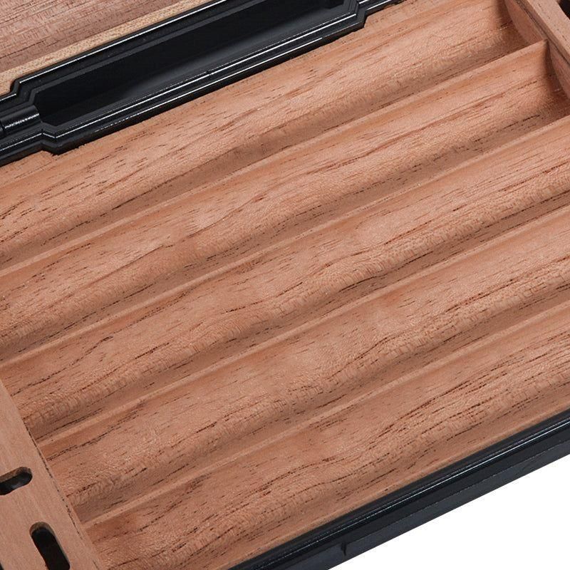 Travel Cigar Humidor Cedar Wood Air Tight, Engraved & Personalized