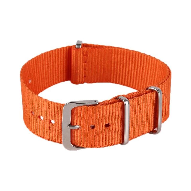 Orange 20MM Nylon Watch Strap QJ1670O20
