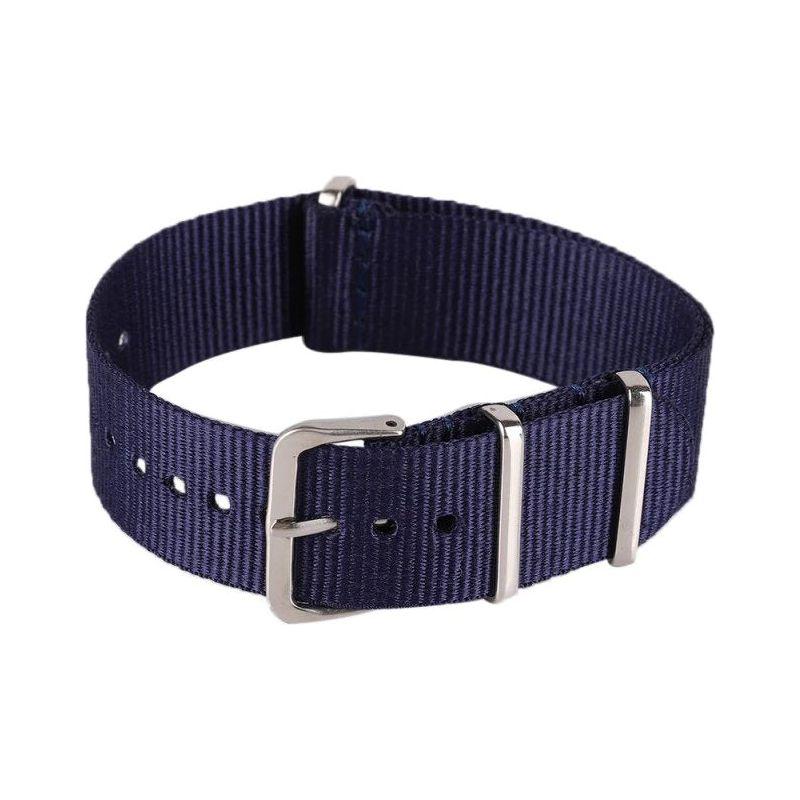 Navy Blue 18MM Nylon Watch Strap QJ1670ZQ18