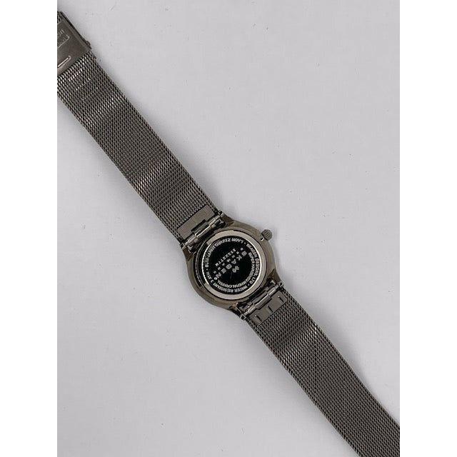 Skagen Ladies Gray Dial Gray Mesh Bracelet Quartz Titanium Watch
