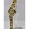Caravelle Bulova Ladies Champagne Dial Yellow Gold Tone Mechanical Bracelet Watch N8