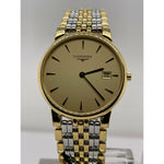 Longines Les Grandes Classiques Men's Gold Dial Two Tone Stainless Steel Bracelet Watch L56322