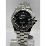 Breitling 1884 Unisex Colt Oceane Black Dial Chronometer Stainless Steel Bracelet Watch A77380