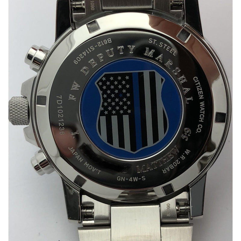 Citizen Men's Thin Blue Line™ Watch Chronograph 200M WR Eco Drive