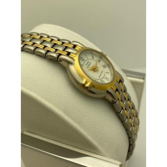 Anne Klein II Ladies White Dial Two Tone Stainless Steel Bracelet Watch 10/2399-2401