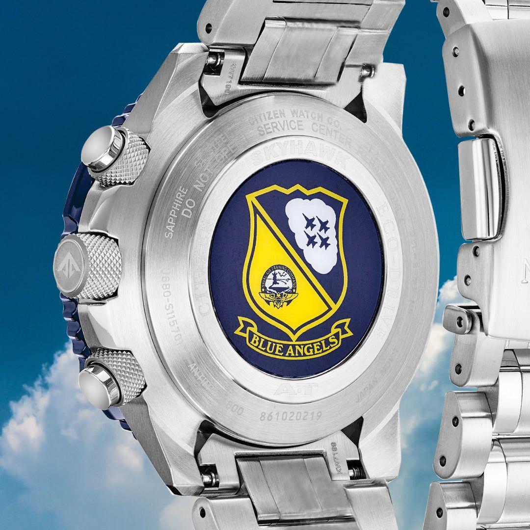 時計 CITIZEN BLUE ANGELS MODEL JY8078-52L Promaster Skyhawk A-T - Men's Eco-Drive JY8078-52L Watch