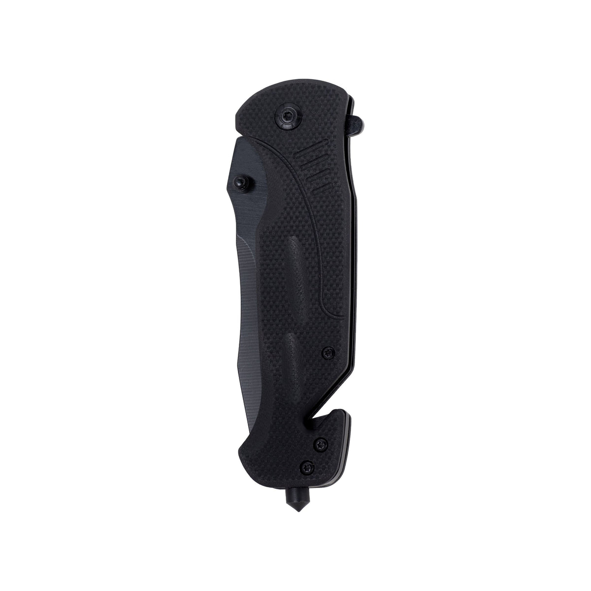 Tactical Stainless Steel Knife, Engraved & Personalized , Seat Belt Cutter, Window Breaker, Saw Blade, Survival Knife TBLKNIFE