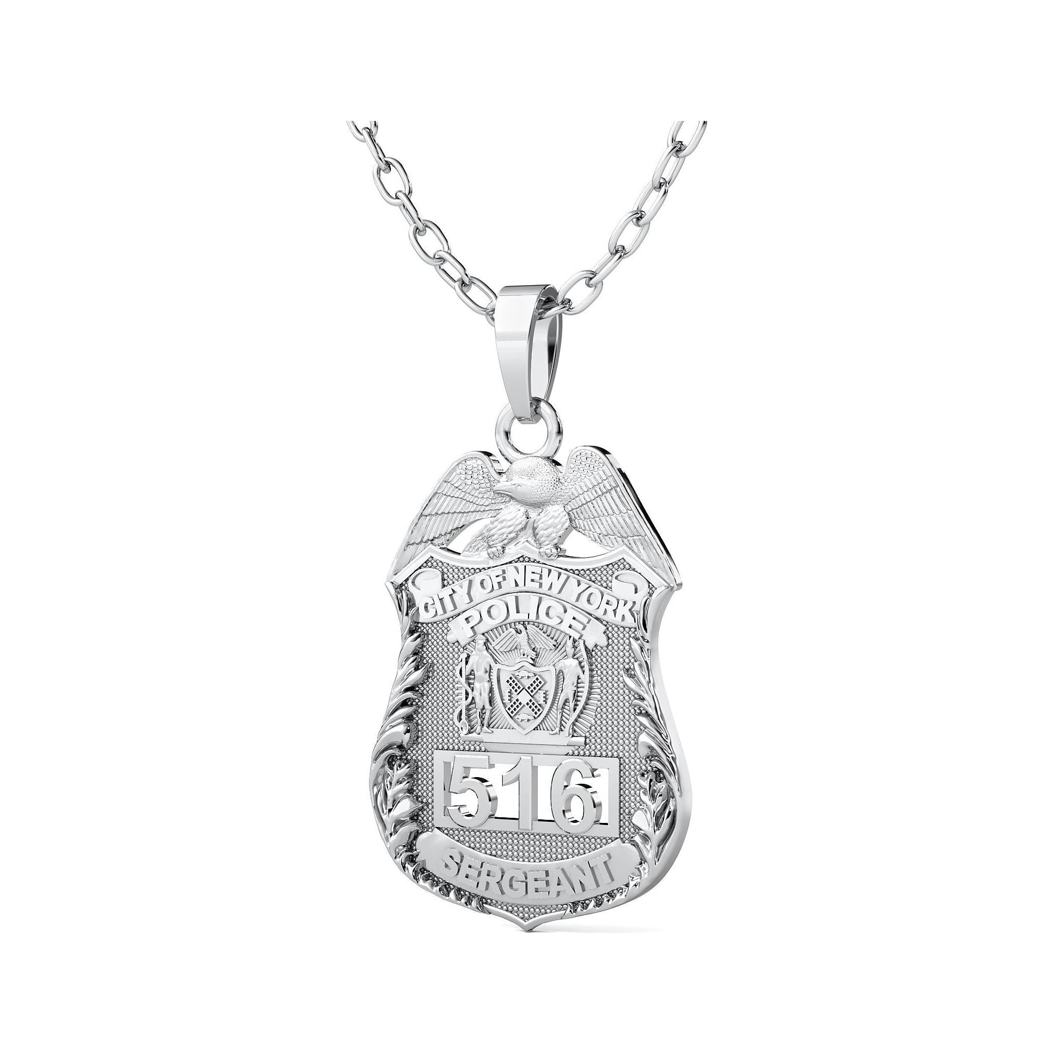 14K/18K Sergeant Shield Customized for NYPD SBA SBASMB1 – ELI