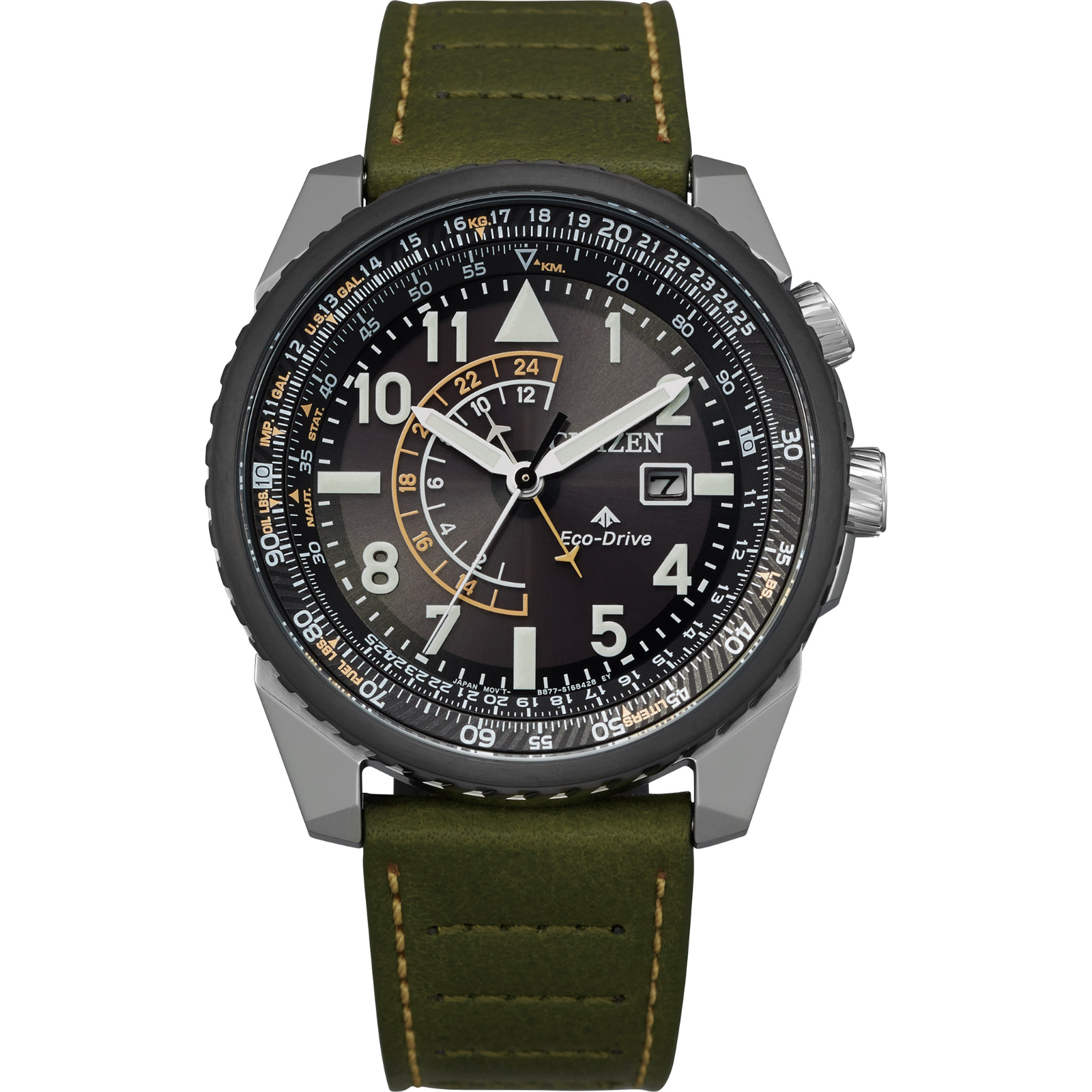 ★レア逆輸入★Citizen Nighthawk Chronograph Men's Watch Citizen Men's Eco-Drive Weekender Nighthawk Chronograph