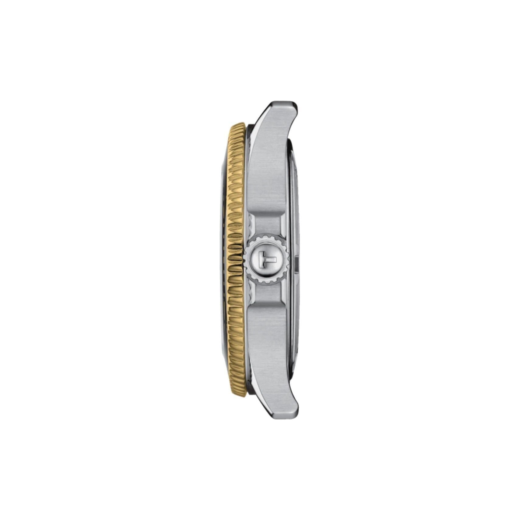 TISSOT アナログ腕時計 ブラック/ゴールド/シルバー T120.210.21.051.00 – ELI ADAMS JEWELERS