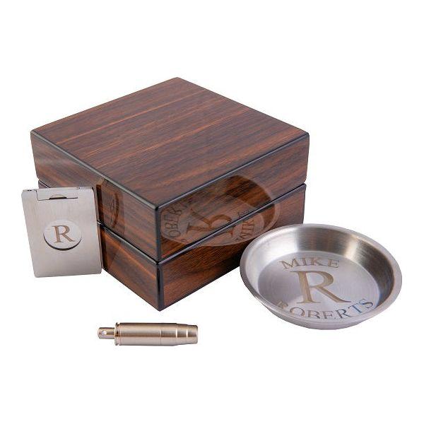 Buy Personalized Cigar Ashtray, Custom Cigar Cutter, Ashtray