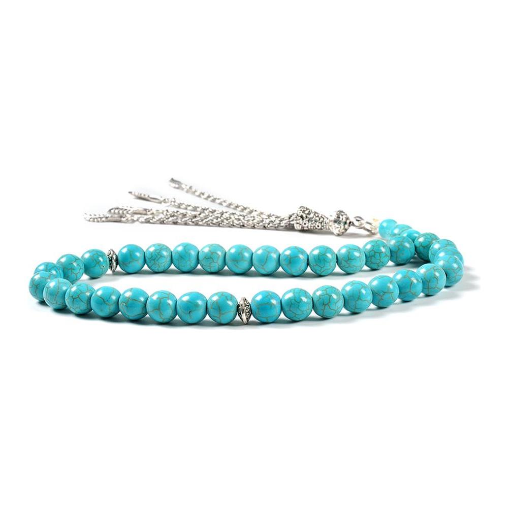 Turquoise Stone 33 Stone Prayer Beads Tesbih Tasbih PRYRBEADSTURQUOISE