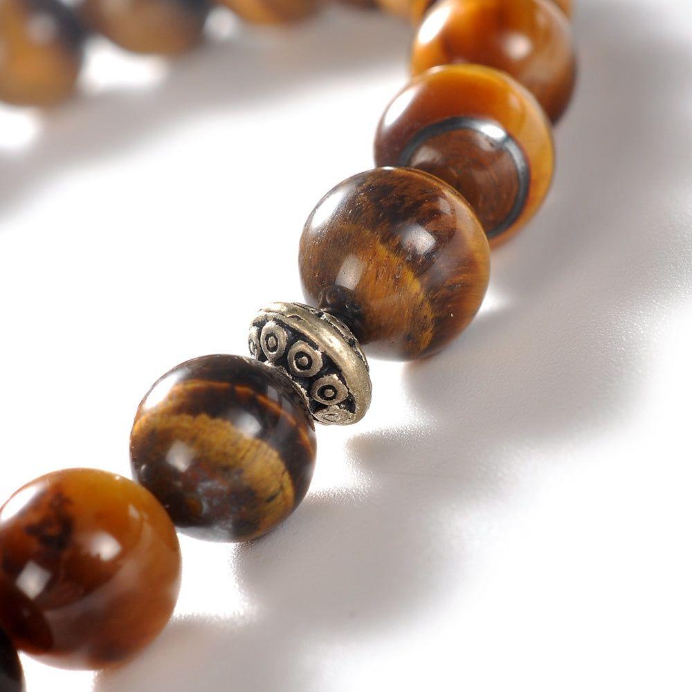 Tiger Eye Stone 33 Stone Prayer Beads Tesbih Tasbih PRYRBEADSTIGEREYE