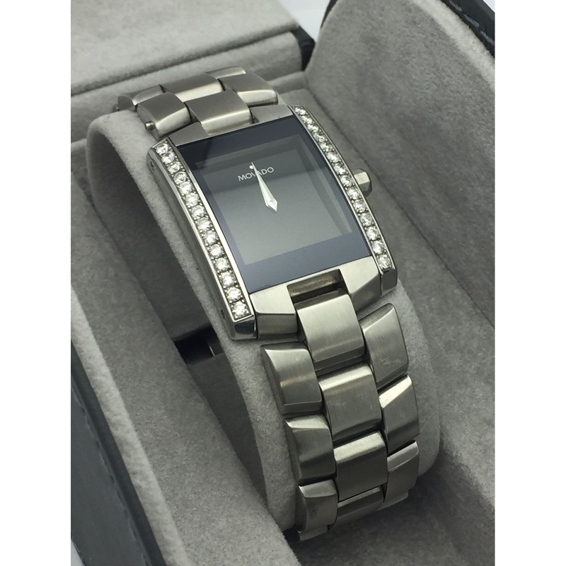 Movado sales eliro black
