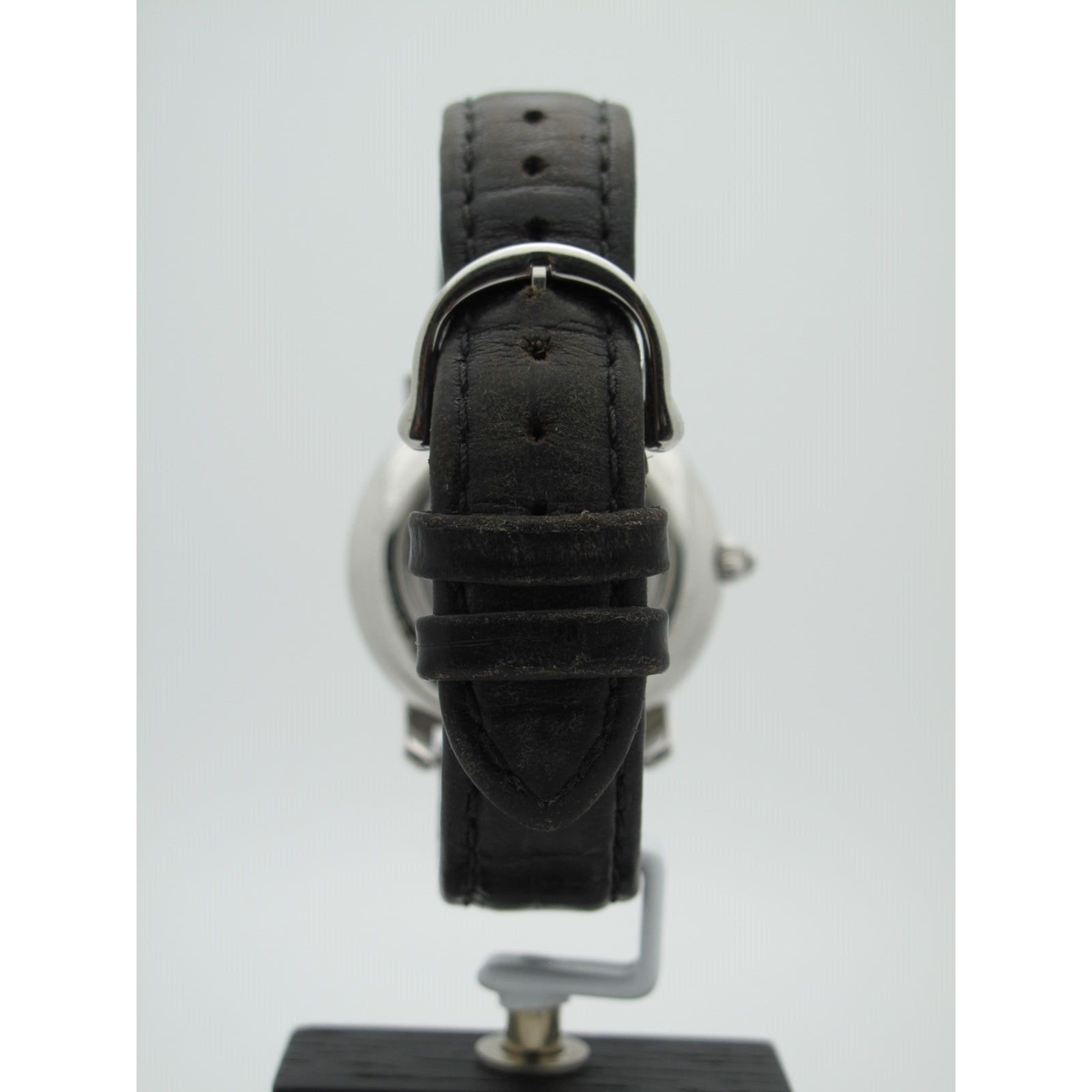 Maurice LaCroix Men's Automatic Black Dial Leather Band Date Watch AD61239