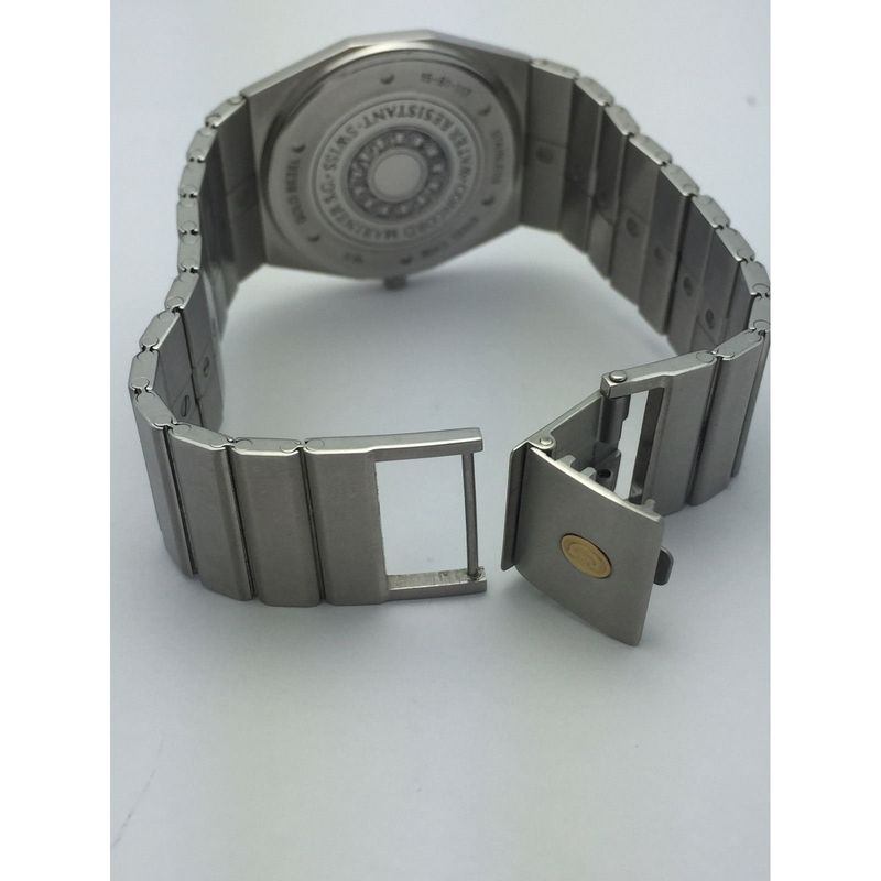 Concord Men's 18K Gold Bezel Mariner S.G. Two-Tone Quartz Watch 15-81-117
