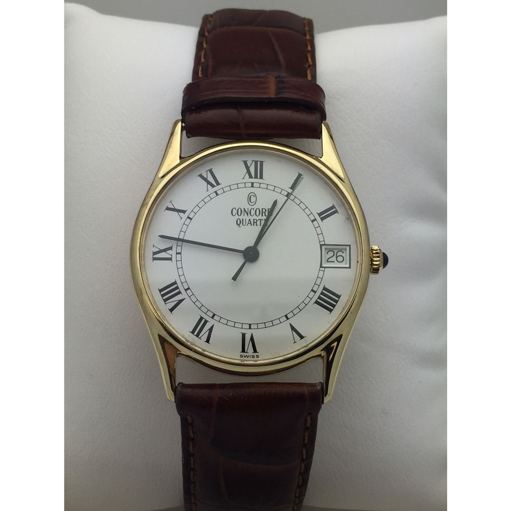 14k solid gold mens watch best sale