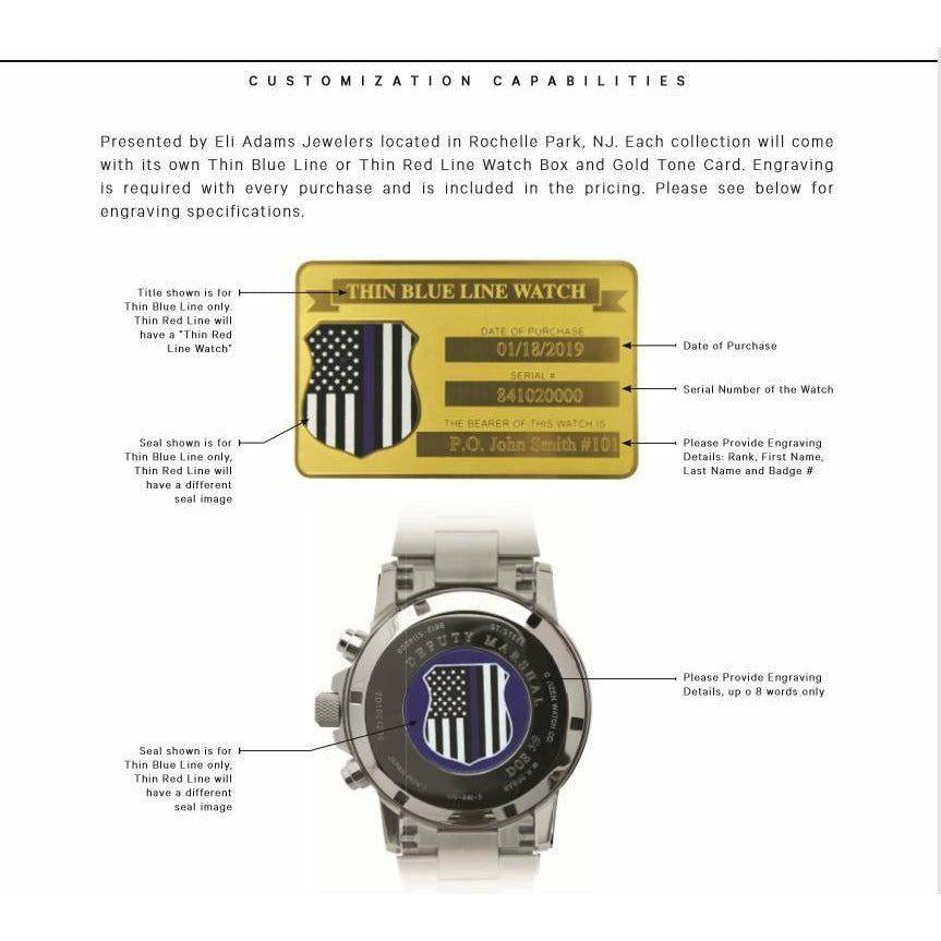 Citizen Men's Watch Chronograph 200M WR Eco Drive CA0291-SBA Sergeants Benevolent Association NYPD