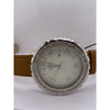 Dolce & Gabbana Time Men's 2ct. Diamond Bezel White Dial Brown Leather Strap Watch 3719340281