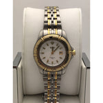 Seiko Men's White Dial Silver Tone Stainless Steel Bracelet Watch 422652