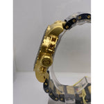 Invicta Men's Corduba Mother of Pearl Dial Black/Gold Rubber Strap Watch 4899