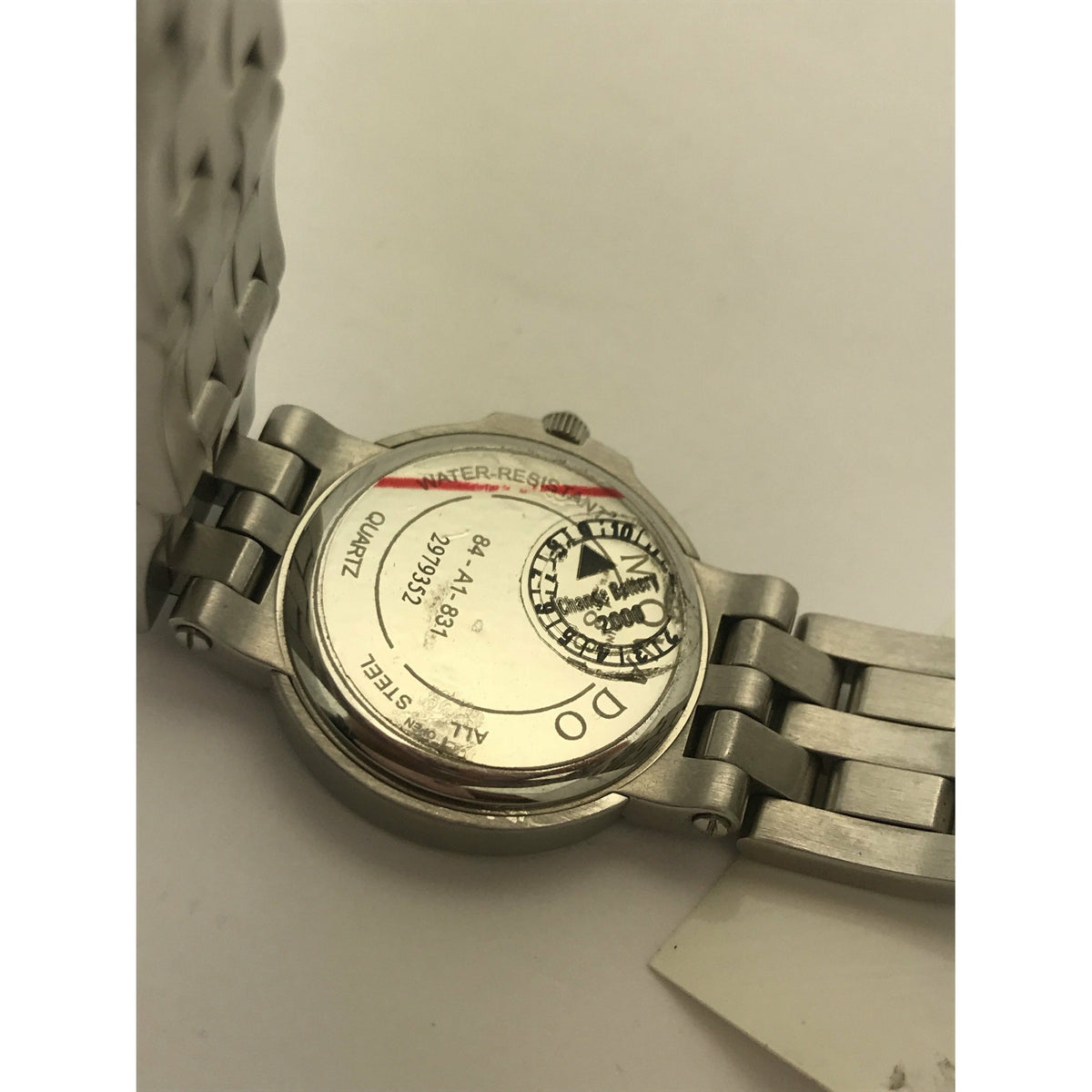 Movado Ladies Black Museum Dial Stainless Steel Bracelet Watch 0603688