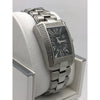 Invicta Men's Black Dial Diamond Bezel Silver Tone Stainless Steel Bracelet Watch