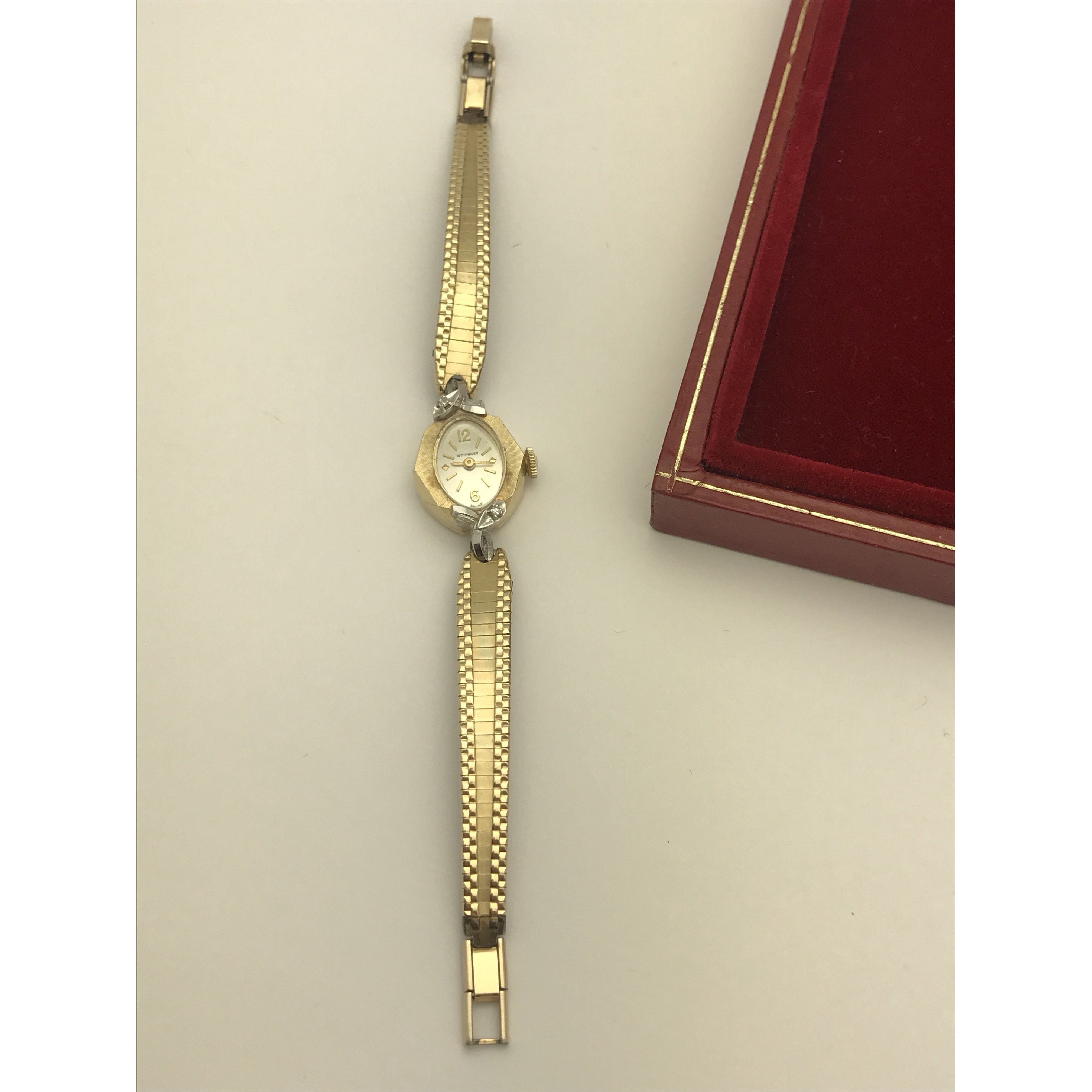 Wittnauer Ladies 14K Gold Case Watch – ELI ADAMS JEWELERS
