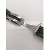 Breitling Green Leather Strap Stainless Steel Deployment Clasp 22-20mm 322X