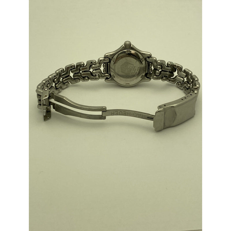 Womens Dainty Wrist Watch with Diamond Cut White Zirconias in the Strap. |  BELLADONNA