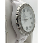 Toy Unisex White Dial White Plastic Bracelet Watch