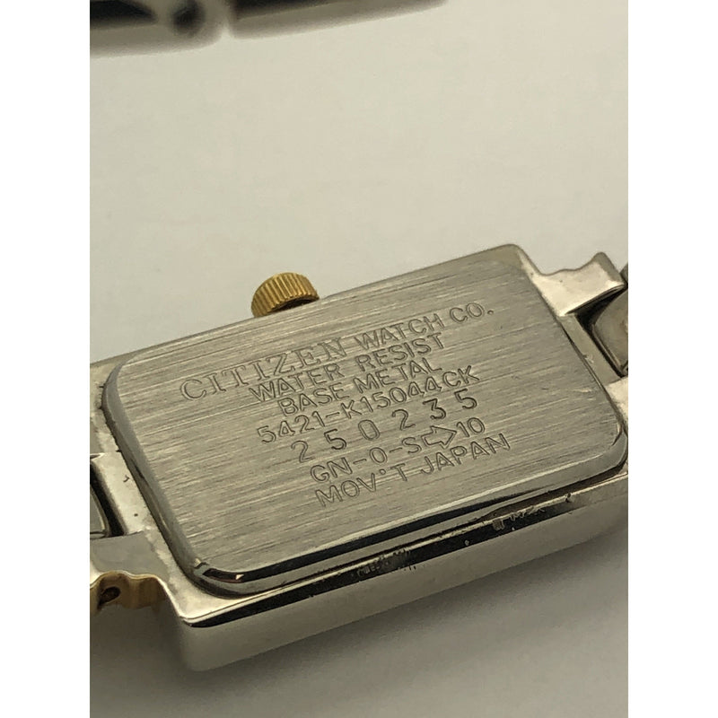 Citizen Silver Dial Silver Stainless Steel Bracelet Ladies Watch 250235