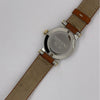Movado Vizio Ladies White Dial Light Brown Leather Band Watch 1603924