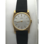 Girard Perregaux Ladies 18K Gold Case Silver Dial Watch 8592V