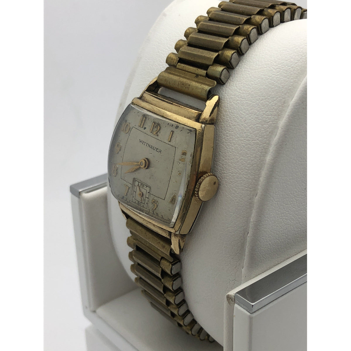Wittnauer Men's Beige Dial Gold Tone Stainless Steel Watch 2398