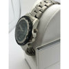 Kontas Men's Black Dial Silver Tone Stainless Steel Watch KTS-059