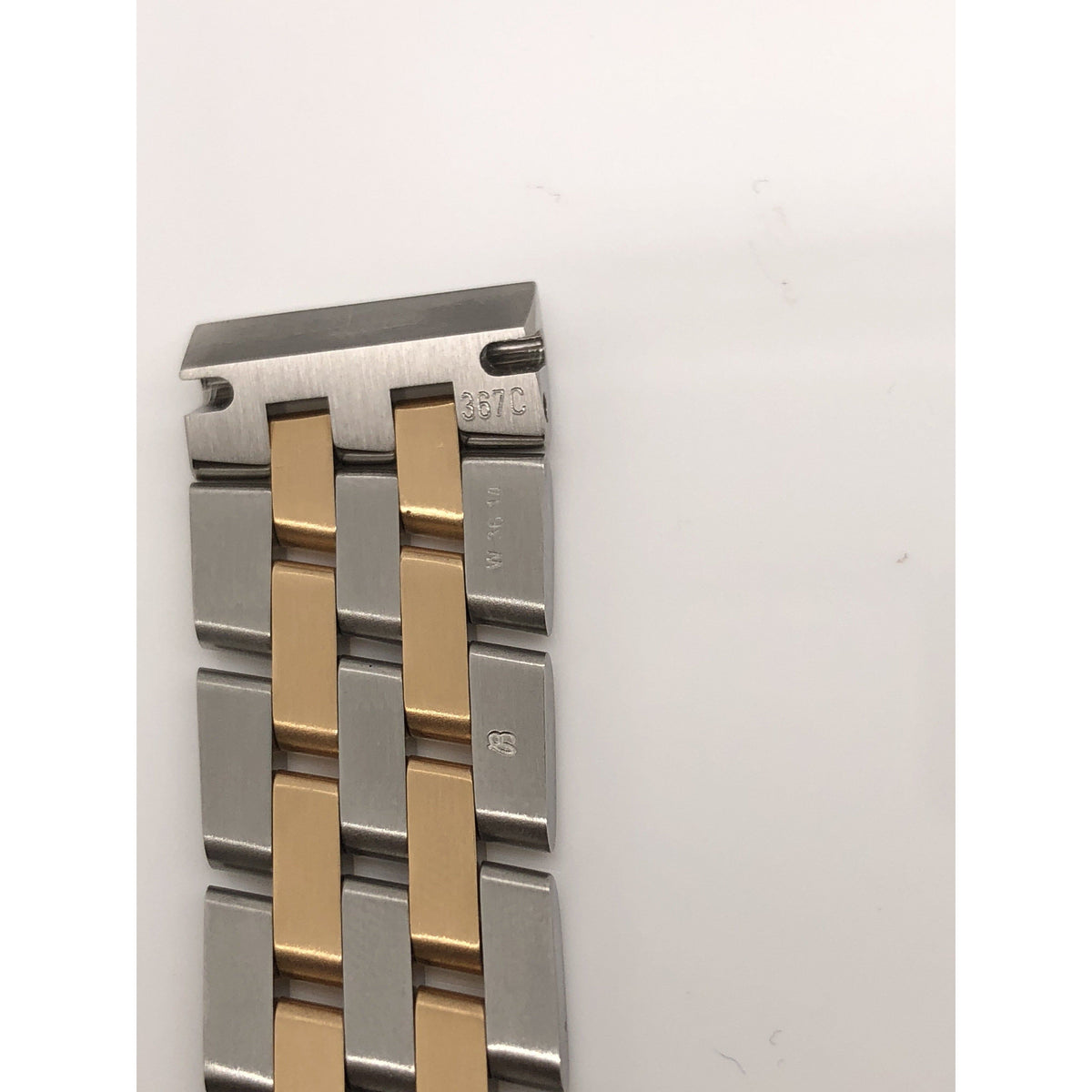 Breitling Two Tone Stainless Steel Strap Deployment Buckle 16-14mm 367C