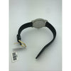 Movado Men's Junior Sport Black Museum Dial Black Leather Strap Watch 0606387