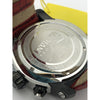 Invicta Pro Diver Men's Silver Tone Dial Red Leather Strap Watch 17808