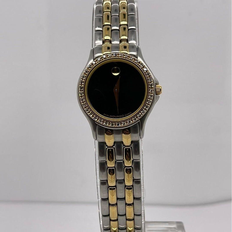 Movado gold diamond ladies watch Clearance