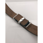 Breitling Green Leather Strap Stainless Steel Deployment Clasp 22-20mm 322X