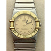 Omega Constellation Ladies 18K Gold & Stainless Steel Quartz Bracelet Watch 1455