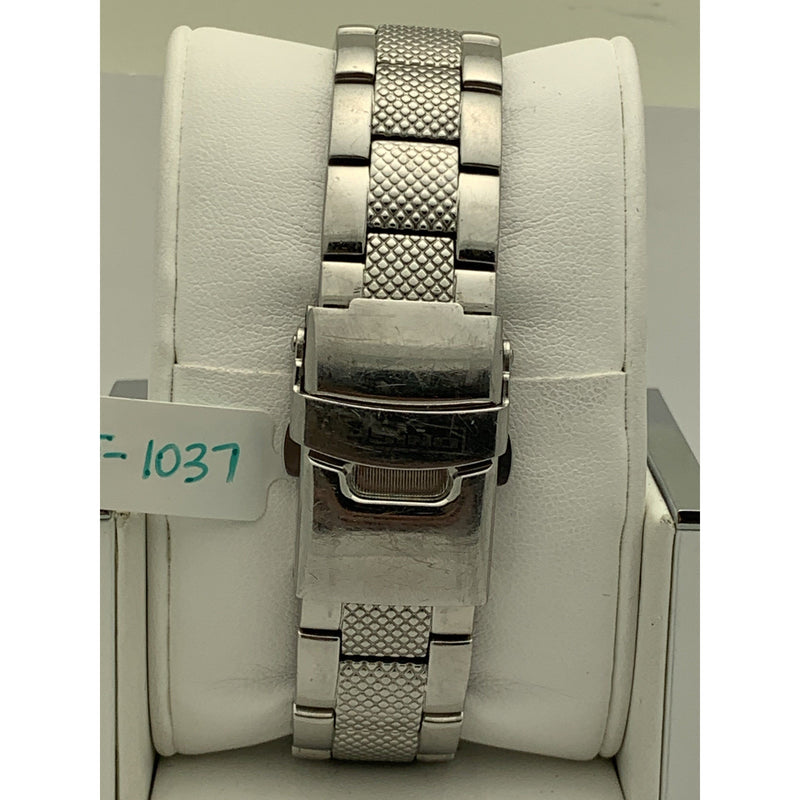 JOJO Men's Black Dial Stainless Steel Bracelet Watch IJ-1037
