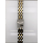 Breitling Two Tone Stainless Steel Strap Deployment Buckle 20-18MM 321D