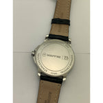 Raymond Weil Geneve Unisex White Dial Black Leather Strap Watch 5376M