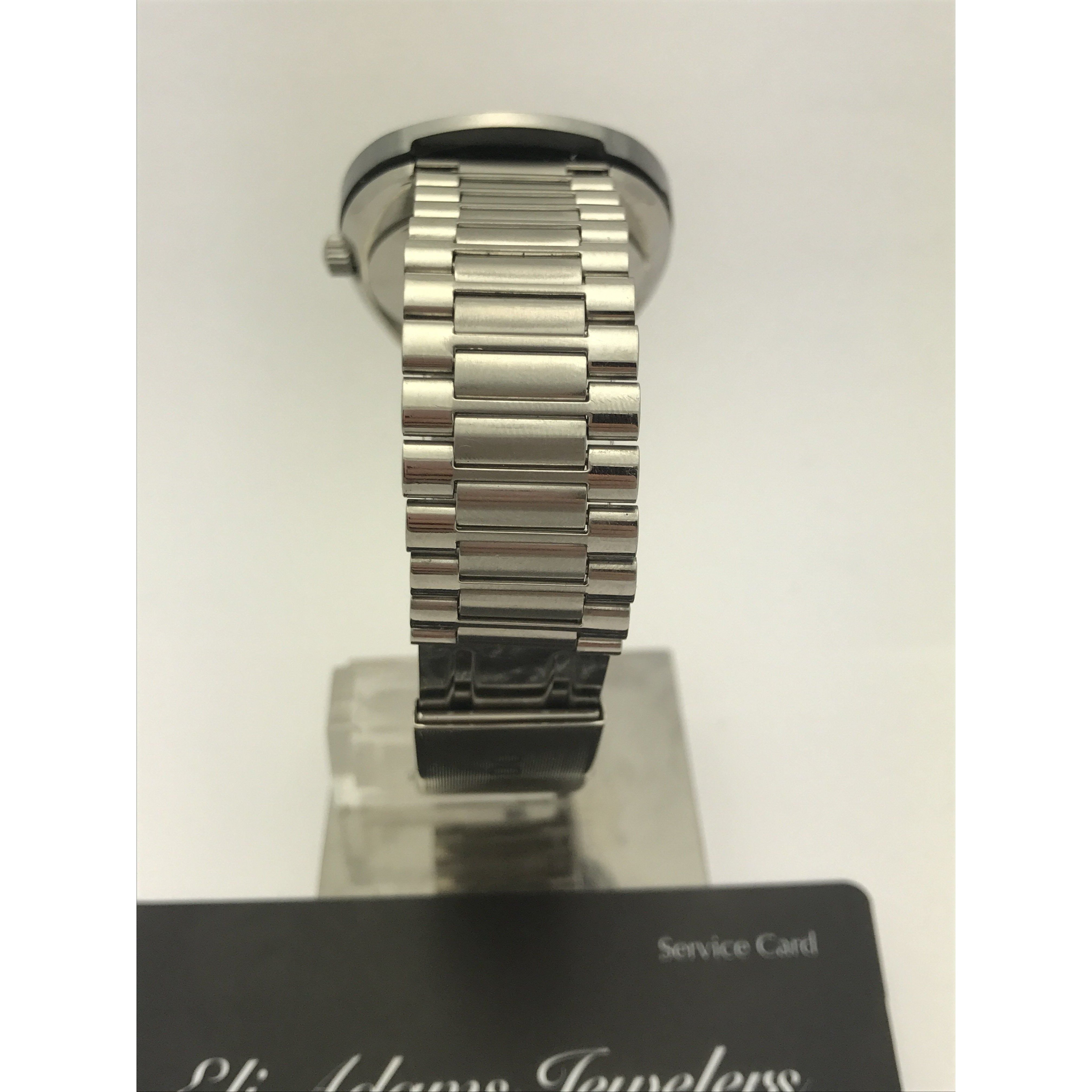 Rado DiaStar Men's Original Tungsten & Steel Silver Dial Watch