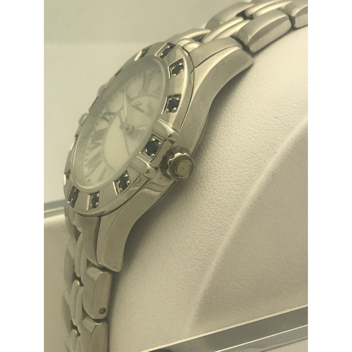 Lucien Piccard Ladies Mother of Pearl Dial Stainless Steel Watch 26985SSBU