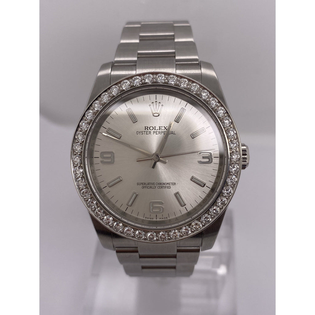 Rolex diamond bezel online 36mm